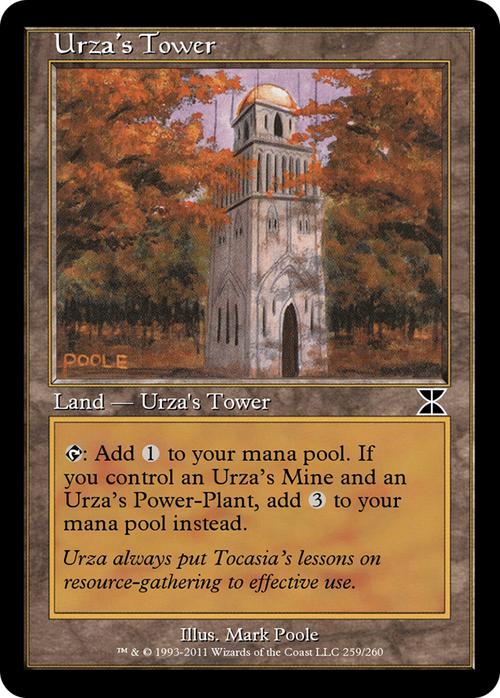 Urza's Tower (ME4-259D) - Masters Edition IV