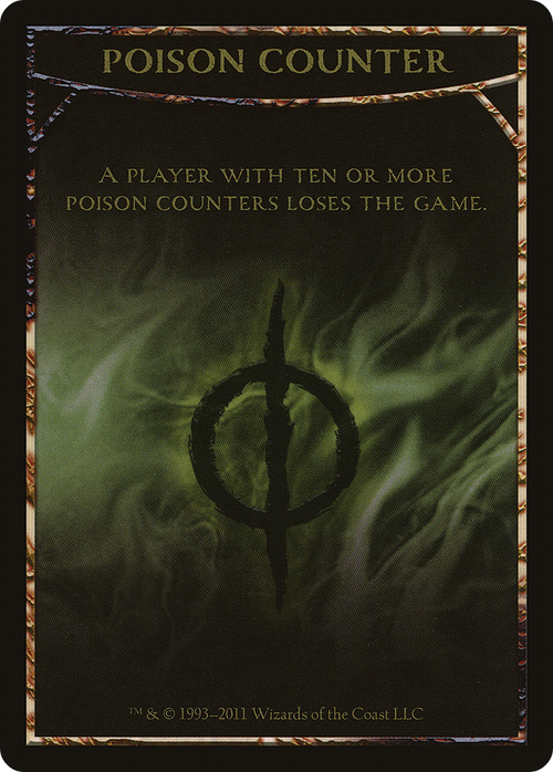 Poison Counter Token (MBS-006) - Mirrodin Besieged Tokens