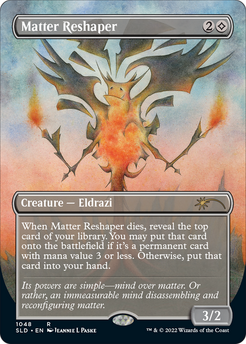 Matter Reshaper (Borderless) (SLD-1048) - Secret Lair Drop Foil
