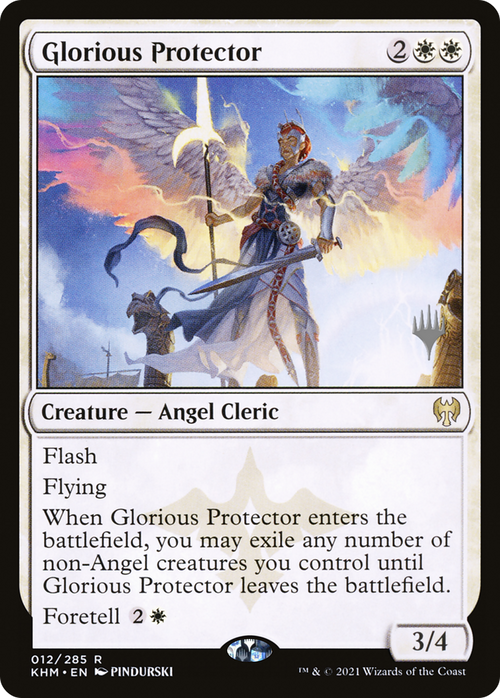 Glorious Protector (PPKHM-12P) - Kaldheim Promos