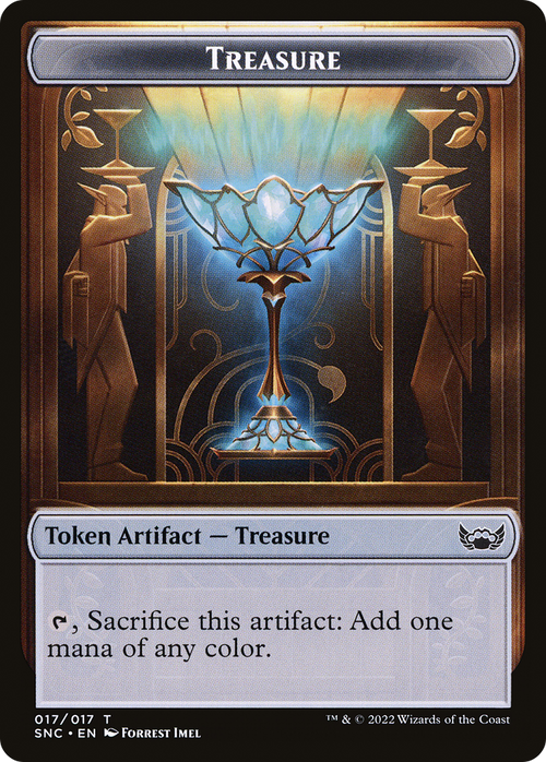Treasure (TSNC-017) - Streets of New Capenna Tokens Foil