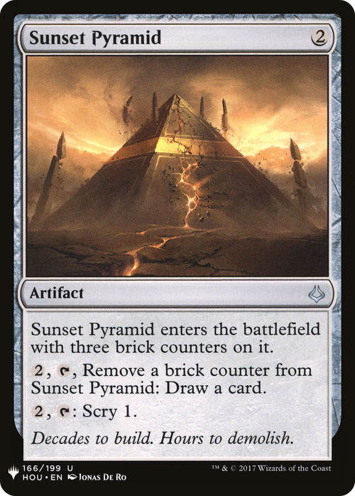 Sunset Pyramid (LIST-HOU-166) - The List