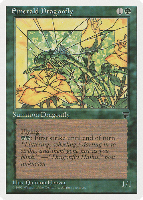 Emerald Dragonfly (CHR-) - Chronicles