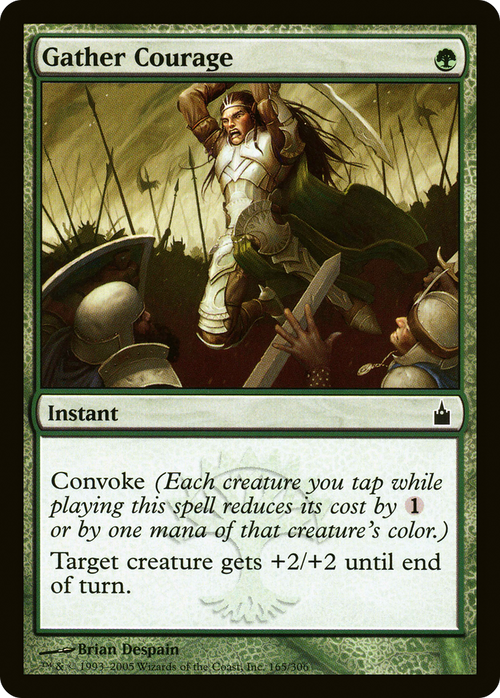 Gather Courage (RAV-165) - Ravnica: City of Guilds