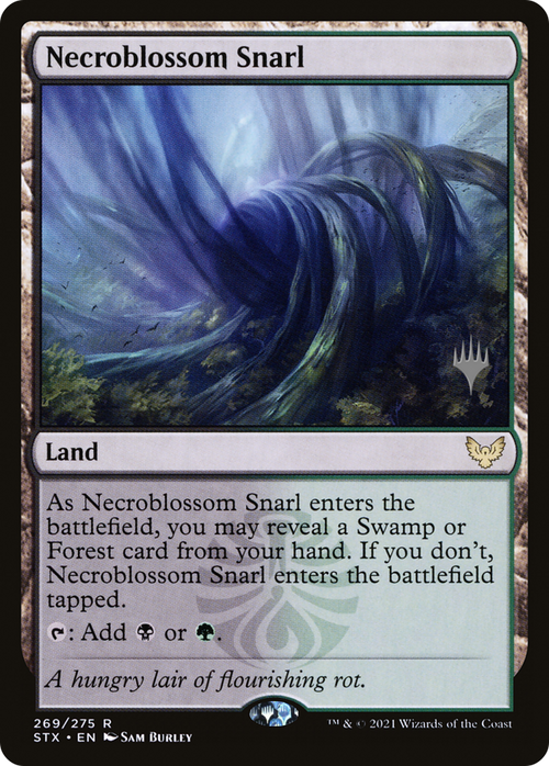 Necroblossom Snarl (PPSTX-269P) - Strixhaven: School of Mages Promos Foil