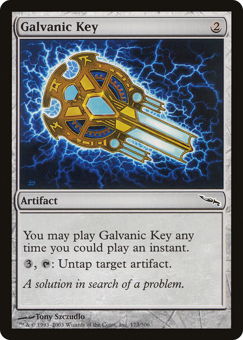 Galvanic Key (MRD-173) - Mirrodin Foil