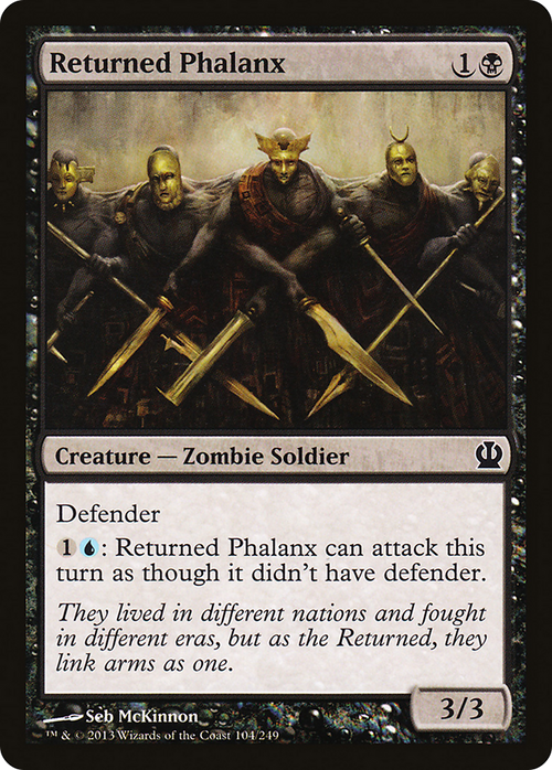 Returned Phalanx (THS-104) - Theros