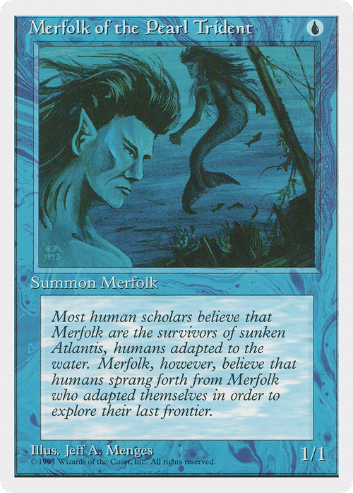 Merfolk of the Pearl Trident (4ED-) - Fourth Edition