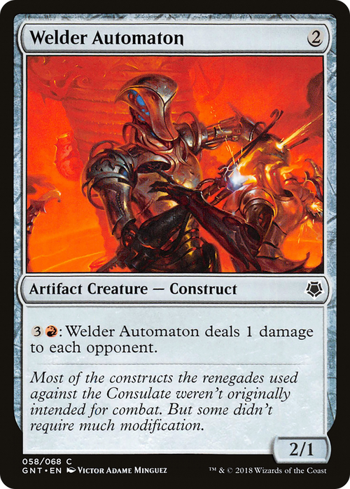 Welder Automaton (GNT-058) - Game Night