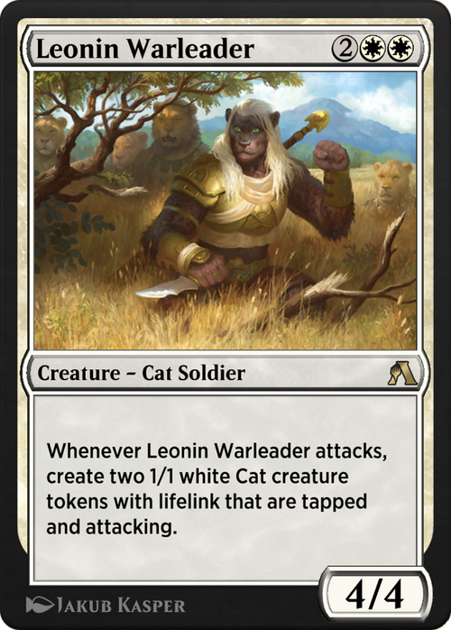 Leonin Warleader (ANB-013) - Arena Beginner Set