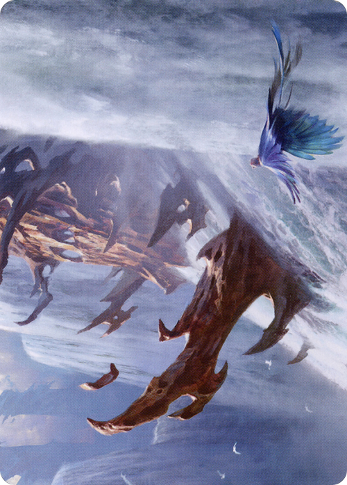 Island // Island (ASTX-049) - Strixhaven Art Series (Borderless) Foil