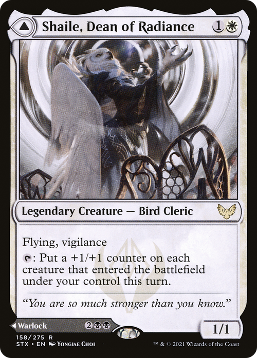 Shaile, Dean of Radiance (STX-158) - Strixhaven: School of Mages