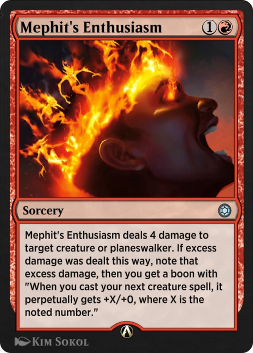 Mephit's Enthusiasm (HBG-060) - Alchemy Horizons: Baldur's Gate