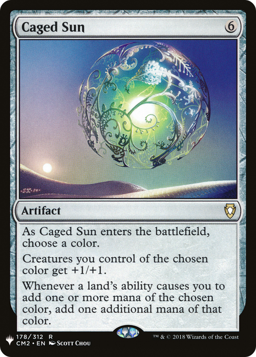 Caged Sun (LIST-CM2-178) - The List