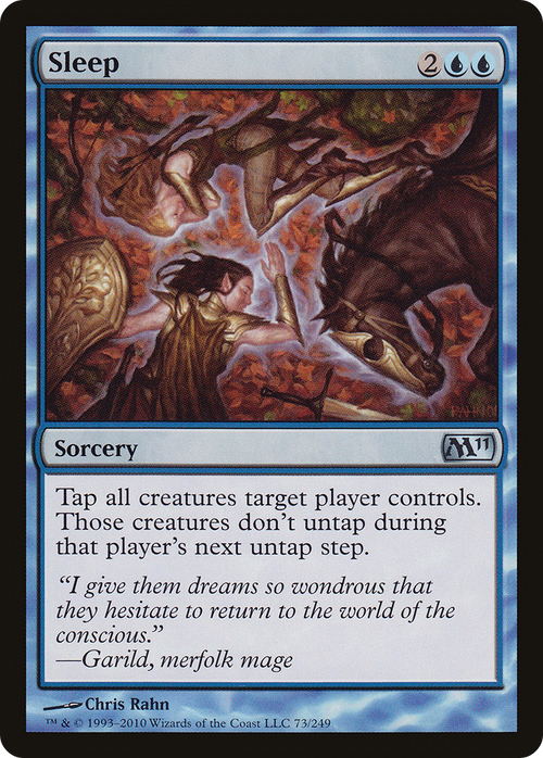 Sleep (M11-073) - Magic 2011 Foil
