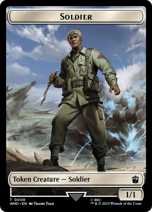 Soldier (TWHO-008) - Doctor Who Tokens