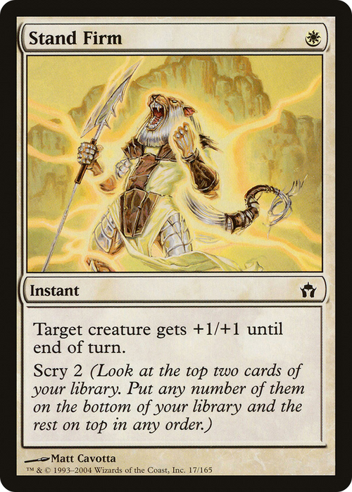 Stand Firm (5DN-017) - Fifth Dawn