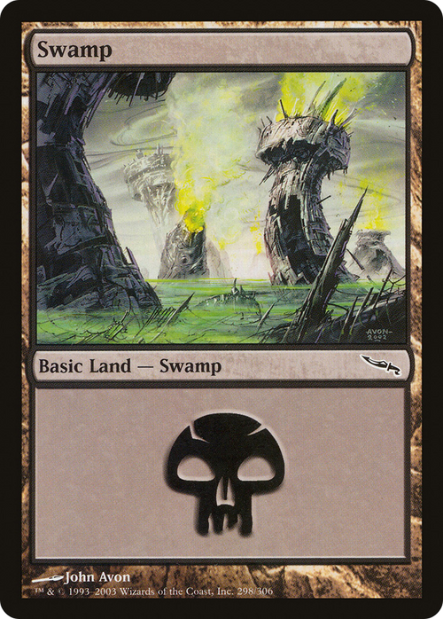 Swamp (MRD-298) - Mirrodin