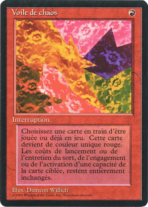 Chaoslace (FBB-) - Foreign Black Border