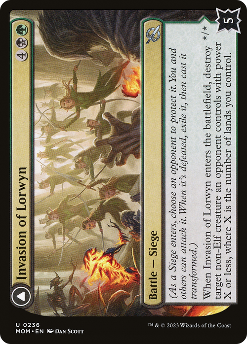 Invasion of Lorwyn (MOM-236) - March of the Machine Foil