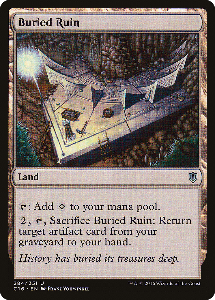 Buried Ruin (C16-284) - Commander 2016
