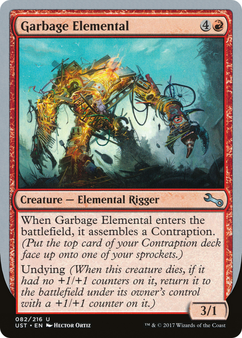 Garbage Elemental (B) (UST-82B) - Unstable Foil