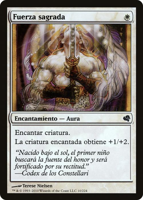 Holy Strength (Spanish) - "Fuerza sagrada" (PS11-010) - Salvat 2011