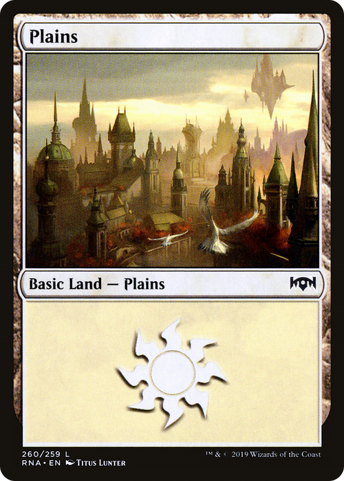 Plains (RNA-260) - Ravnica Allegiance Foil