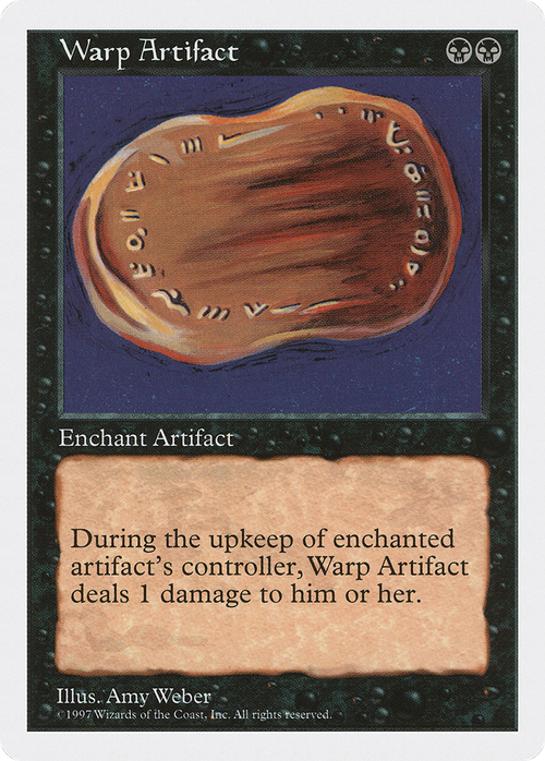 Warp Artifact (5ED-204) - Fifth Edition