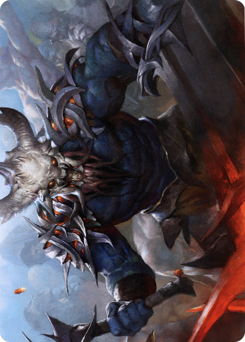 Frenzied Raider // Frenzied Raider (ASKHM-034) - Art Series: Kaldheim (Borderless)