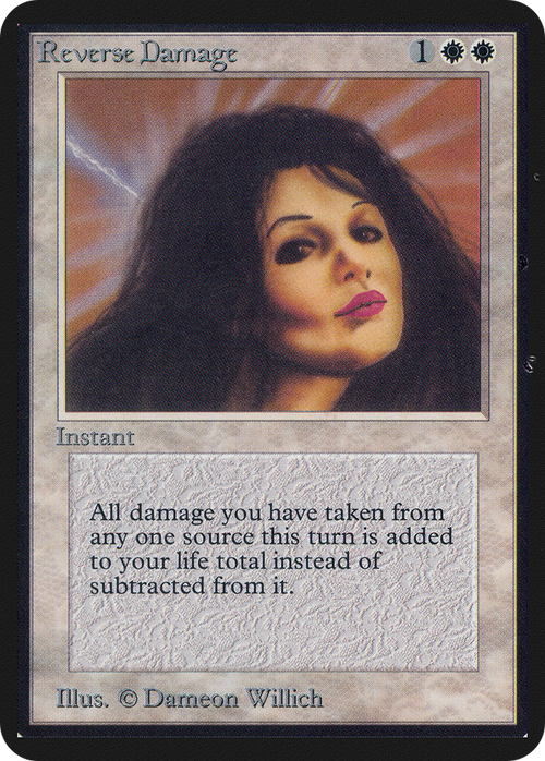 Reverse Damage (LEA-) - Limited Edition Alpha