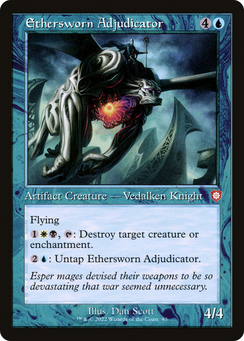 Ethersworn Adjudicator (Retro Frame) (BRC-083) - The Brothers' War Commander