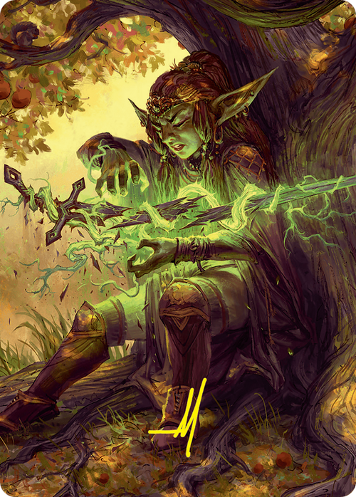 Reclamation Sage // Reclamation Sage (AFDN-045) - Foundations Art Series (Borderless) Foil