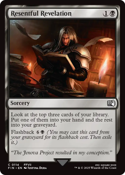 Resentful Revelation (FIN-114) - FINAL FANTASY Foil