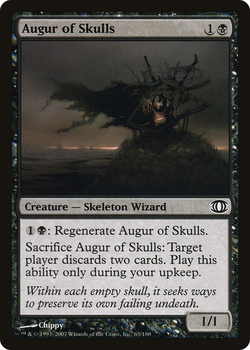 Augur of Skulls (FUT-063) - Future Sight Foil