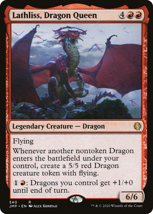 Lathliss, Dragon Queen (JMP-340) - Jumpstart