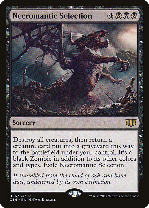 Necromantic Selection (C14-026) - Commander 2014