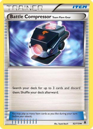 Battle Compressor 092  XY  Phantom Forces - Uncommon