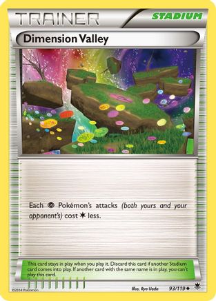 Dimension Valley 093  XY  Phantom Forces - Uncommon