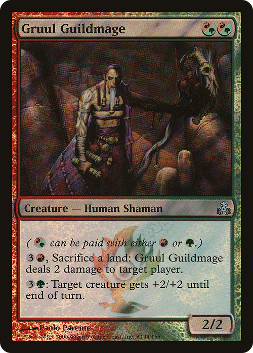 Gruul Guildmage (LARP-144★) - Guildpact Promos Foil