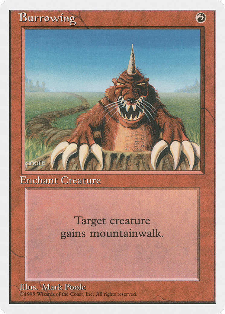Burrowing (4ED-) - Fourth Edition