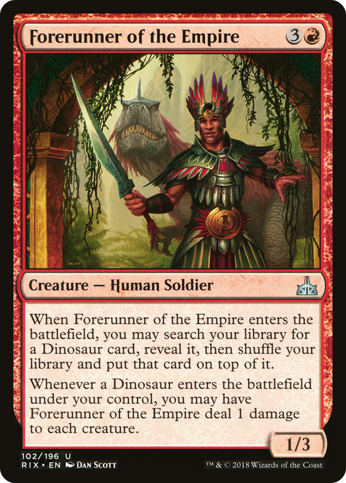 Forerunner of the Empire (RIX-102) - Rivals of Ixalan