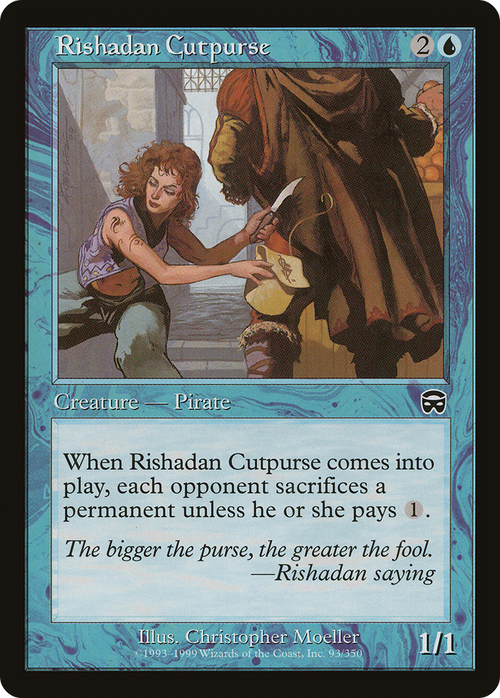 Rishadan Cutpurse (MMQ-093) - Mercadian Masques