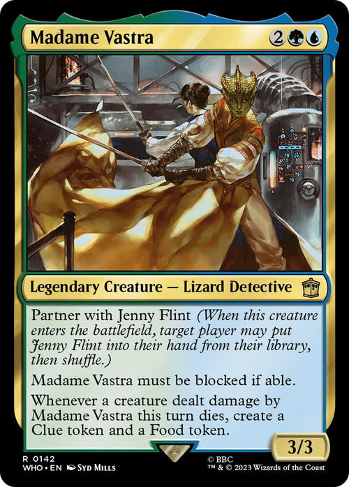 Madame Vastra (WHO-142) - Doctor Who Foil