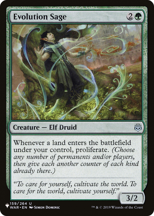 Evolution Sage (LIST-159/264) - The List