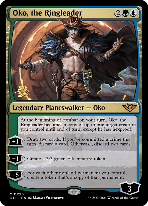 Oko, the Ringleader (PRE-223) - Outlaws of Thunder Junction Promos Foil