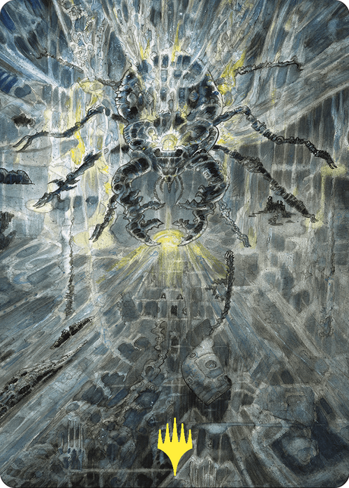 Darksteel Mutation // Darksteel Mutation (ACMM-031) - Commander Masters Art Series (Borderless) Foil