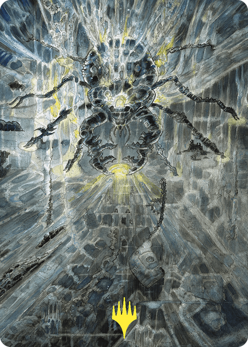 Darksteel Mutation // Darksteel Mutation (ACMM-031) - Commander Masters Art Series (Borderless)