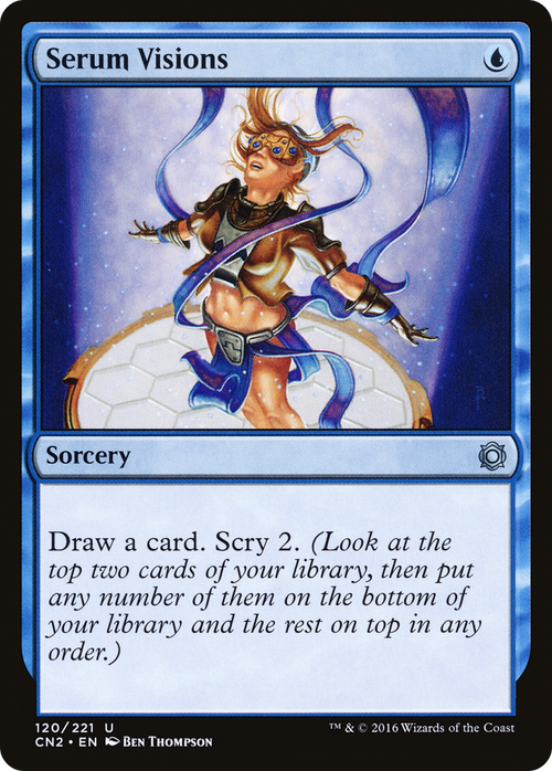Serum Visions (CN2-120) - Conspiracy: Take the Crown Foil