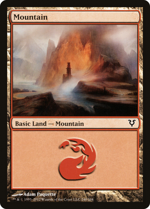 Mountain (240) (AVR-240) - Avacyn Restored Foil